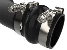 aFe BladeRunner 3 IN Aluminum Hot Charge Pipe Black for Ford Diesel Trucks 23-25 V8-6.7L (td) afe46-20738-B