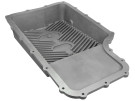 aFe POWER Street Series Transmission Pan Raw w/ Machined Fins for Ford Super Duty Trucks 11-21 (6R140 Transmission) afe46-70180