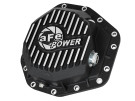 aFe POWER Pro Series Rear Differential Cover Black w/ Machined Fins for Ford Diesel Trucks 17-23 V8-6.7L (td) (Dana M275-14) afe46-70352