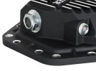 aFe POWER Pro Series Rear Differential Cover Black w/ Machined Fins for Ford Diesel Trucks 17-23 V8-6.7L (td) (Dana M275-14) afe46-70352