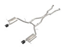 aFe MACH Force-Xp 2-1/2 IN 304 Stainless Steel Cat-Back Exhaust w/ Black Tip for Dodge Durango 11-25 V6-3.6L/V8-5.7L afe49-32086-B