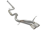 aFe Takeda 3 IN 304 Stainless Steel Cat-Back Exhaust System for Ford Focus ST 13-18 L4-2.0L (t) EcoBoost afe49-33083-P