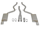 aFe MACH Force-Xp 3 IN to 2-1/2 IN 304 Stainless Steel Cat-Back Exhaust System for Ford Mustang 15-23 L4-2.3L (t) EcoBoost afe49-33084-P