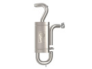 aFe Vulcan Series 2-1/2 IN 304 Stainless Steel Axle-Back Exhaust System for  Ford Bronco Sport 21-25 L3-1.5L (t)/L4-2.0L (t) afe49-33141