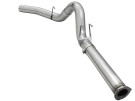 aFe Large Bore-HD 5 IN 409 Stainless Steel DPF-Back Exhaust System for Ford Diesel Trucks 15-16 V8-6.7L (td)  afe49-43064
