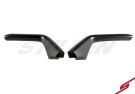 STILLEN 2017-2021 Infiniti Q60 Front Splitter & Winglets [Matte Black] - KB11232