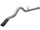 aFe Large Bore-HD 5 IN 409 Stainless Steel DPF-Back Exhaust System for  Ford Diesel Trucks 17-25 V8-6.7L (td)  afe49-43090-B