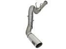 aFe Large Bore-HD 5 IN 409 Stainless Steel DPF-Back Exhaust System for Ford Diesel Trucks 17-25 V8-6.7L (td) afe49-43090-P