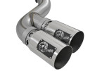 aFe Rebel XD Series 4 IN 409 Stainless Steel DPF-Back Exhaust System for Ford Diesel Trucks 15-16 V8-6.7L (td) afe49-43121-P