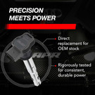 APR Ignition Coil & Spark Plug Kit (3.0T EA837 6-Cylinder Engines) - GRAY - KT100045