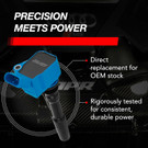 APR Ignition Coil & Spark Plug Kit (4.0T EA825 8-Cylinder Engines) - BLUE - KT100035