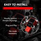 APR Ignition Coil & Spark Plug Kit (4.0T EA824 8-Cylinder Engines) - RED - KT100039