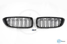 PSR Parts BMW 4 Series, M3 & M4 (2014-2020, F32 F33 F80 F82 F83) Carbon Fibre Double Slat Kidney Grilles for
