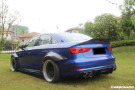 Carbonado 2013-2020 Audi S3 A3 RS3 8V Sedan RT Style Carbon Fiber Trunk Spoiler