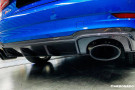 Carbonado 2017-2020 Audi RS3 Sedan OE Style Carbon Fiber Rear Lip