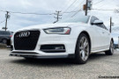 Carbonado 2013-2015 Audi S4 A4 Sport VRS Style Carbon Fiber Front Lip