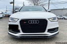 Carbonado 2013-2015 Audi S4 A4 Sport VRS Style Carbon Fiber Front Lip