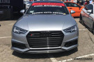 Carbonado 2017-2018 AUDI B9 A4 Sport S4 MD Style Carbon Fiber front bumper air vents trim