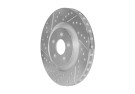STILLEN 2005-2008 Infiniti FX35 / FX45 Cross Drilled & Slotted 1-Piece Rotors (Set of 4) - NIS91010
