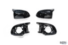 PSR Parts - Gloss Black Performance Wing Mirror Covers with Mirror Frame for BMW X Series (2018+, G01 G05 G07) PSR-G0X-MC-MP-GB