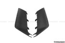 Carbonado 2013-2018 Audi RS6 C7 Avant BS Style Carbon Fiber Front Bumper Vent Caps