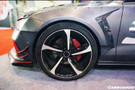 Carbonado 2015-2017 Audi RS7 BS Style Carbon Fiber Front Bumper Canards