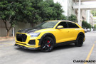 Carbonado 2020-2023 Audi RSQ8 AD Style Dry Carbon Fiber Front Lip Splitter