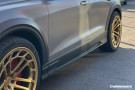 Carbonado 2019-2023 Audi Q8 SQ8 RSQ8 AD Style Dry Carbon Fiber Side Skirts
