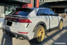 Carbonado 2019-2023 Audi Q8 SQ8 RSQ8 AD Style Dry Carbon Fiber Side Skirts