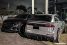 Carbonado 2020-2023 Audi RSQ8 AD Style Dry Carbon Fiber Rear Diffuser Lip