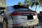 Carbonado 2019-2023 Audi Q8 SQ8 RSQ8 AD Style Dry Carbon Fiber Trunk Spoiler