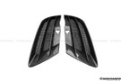Carbonado 2009-2015 Audi R8 Coupe Spyder OE Style Front Bumper Vents