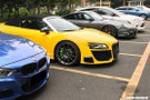 Carbonado 2006-2015 Audi R8 Coupe Spyder DPGT Style Front Bumper