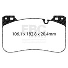 EBC Brakes Redstuff Ceramic Low Dust Front Brake Pads for BMW M5 4.4TT F90 2018-2022 ebcDP32331C