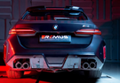 REMUS  Axle-back Sport Exhaust BMW M5 G90 Sedan / G99 Touring, stainless steel, with integrated valves  rms082025 0500LR