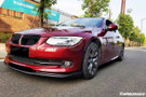Carbonado 2008-2012 BMW 3 Series E93 HM Style Carbon Fiber Front Lip