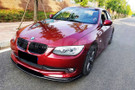 Carbonado 2008-2012 BMW 3 Series E93 HM Style Carbon Fiber Front Lip