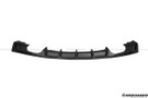 Carbonado 2013-2019 BMW 3 Series F30 F35 MP Style Carbon Fiber Qual Exhaust Rear Lip (For M-Tech Only)