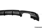 Carbonado 2013-2019 BMW 3 Series F30 F35 MP Style Carbon Fiber Qual Exhaust Rear Lip (For M-Tech Only)
