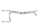 aFe Vulcan Series 3 IN 304 Stainless Steel Cat-Back Exhaust System w/ Polished Tip for  Ford Bronco Raptor 22-26 V6-3.0L (tt) afe49-33154-P