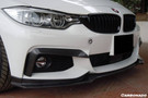 Carbonado 2014-2017 BMW 4 Series F32 F33 M Sport ECC Style Carbon Fiber Front Lip