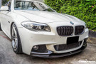 Carbonado 2011-2016 BMW F10 5 Series M-Tech MP Style Carbon Fiber Front Lip