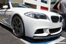 Carbonado 2011-2016 BMW F10 5 Series M-Tech AK Style Carbon Fiber Front Lip