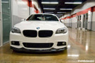 Carbonado 2011-2016 BMW F10 5 Series M-Tech AK Style Carbon Fiber Front Lip