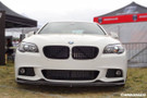 Carbonado 2011-2016 BMW F10 5 Series M-Tech AK Style Carbon Fiber Front Lip