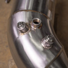 Valvetronic Audi C8 RS6 / RS7 400 Cell Catted Downpipes - AUD.C8.RS6.FF.400C.BR