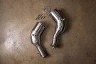 Valvetronic Audi C8 RS6 / RS7 400 Cell Catted Downpipes - AUD.C8.RS6.FF.400C.BR
