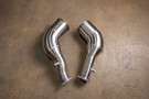 Valvetronic Audi C8 RS6 / RS7 400 Cell Catted Downpipes - AUD.C8.RS6.FF.400C.BR
