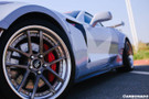 Carbonado 2013-2019 Corvette C7 Stingray APR Style Carbon Fiber Side Skirts Extension