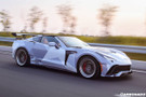 Carbonado 2013-2019 Corvette C7 Stingray APR Style Carbon Fiber Side Skirts Extension